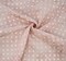 1 Yard Blush Floral Jacquard Chiffon Fabric Lightweight Sheer Polyester with Textured Weave 57/58" Wide
